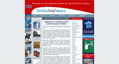 Desktop Screenshot of britishinfrance.com